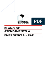 PAE Plano de Atendimento A Emergência