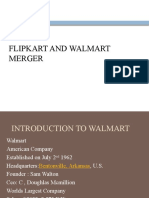 Flipkart and Walmart Merger