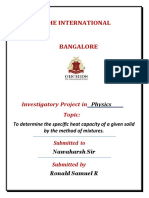 Investigatory Project Physics