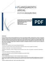 Planejamento Educação Fisica