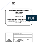 Mantenimiento de Motores Eléctricos: CODIGO: EE5060