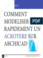 Guide Acrotère Archicad