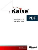 Friendly Tech: Baterías Kaise de Li o Series TL-LFP