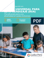 34 Especializacion en Diseno Universal para El Aprendizaje Dua