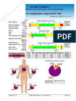 Análise de Composição Corporal BC-601: Health Monitor