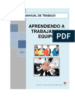 Manual APRENDIENDO A TRABAJAR EN EQUIPO (Junio2017)