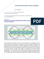 Rhythmic Oscillations and Resonant Infor