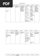 Nursing Care Plan