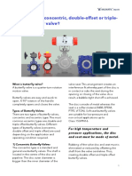 When To Use A Concentric, Double-Offset or Triple-Offset Butterfly Valve?