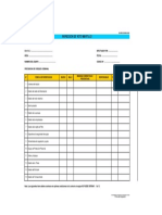 Inspección de Roto Martillo: (Check List para Uso De: Talleres)