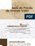 A Parábola Da Pérola de Grande Valor: Estudo Bíblico