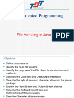 Object-Oriented Programming: File Handling in Java