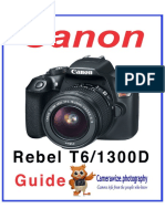 The Canon Rebel t6 Guide