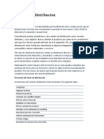 Funciones Del Canal de Distribución