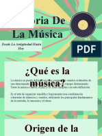 Historia de La Música: Desde La Antigüedad Hasta Hoy