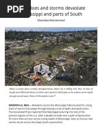 Tornadoes and Storms Devastate Mississippi and Parts of South Final Call Digital Edition - The Final Call April 4, 2023 - FCN4226