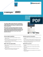 Videojet 1880: Continuous Inkjet