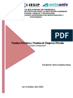 Cuadro Comparativo Nomina Petrolera y Empresa Privada