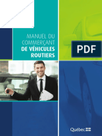 Manuel Du Commerçant: de Véhicules Routiers