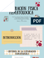 Exploracion Hematologica