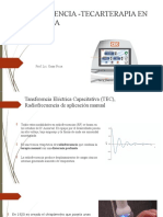 Alta Frecuencia - Tecarterapia en Fisioterapia: Prof. Lic. Omar Picca