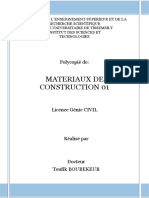 Note Matériaux-de-Construction