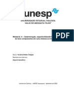 Relatório 2 - Espectroanalítica - Victória H. Chagas