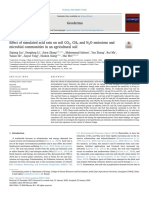 Effect Acid Rain On CO2, CH4 and N2O