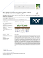 Effecto of Nitric Acid Rain in Soils