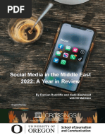 Social Media in The Middle East 2022: A Year in Review