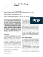 Blast Mitigation Using FRP Retrofitting and Coating Techniques