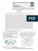 Evaluating Network Forensics Applying Advanced Tools