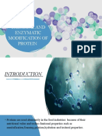 Chemical and Enzymatic Modification of Protein