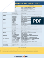 Calendario 2023 Oficina