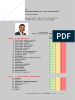 ACE MRCOG Part II and III Syllabus Checklist 2018 AUA