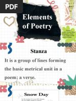 Elements of Poetry