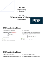 ULO 1d (Differentiation of Algebraic Functions)