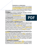 Tema 18 Ebau. La Transición A La Democracia.