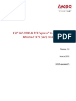 LSI® SAS 9300-8i PCI Express® To 12Gb/s Serial Attached SCSI (SAS) Host Bus Adapter