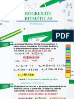 Progresion Aritmetica Problemas 1