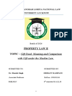 Property Law - 190101146 - SIDHANT KAMPANI