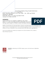 Informs Operations Research: This Content Downloaded From 130.104.59.131 On Mon, 12 Nov 2018 15:25:15 UTC