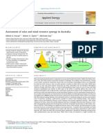 Assessment of Solar and Wind Resource Synergy in Australia