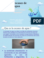 Power Point Escasez Del Agua