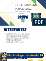 Perú en El Contexto Internacional: Docente: Jimmy Renzo Yépez Aguirre