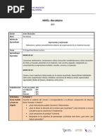 NIVEL: 8vo Básico: Sector Nivel Núcleo de Aprendizaje