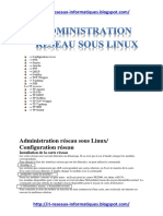 Administration Reseau Sous Linux