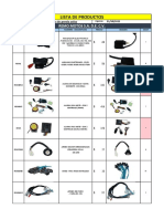 Lista de Productos: Remo Motos S.A. D.E. C.V