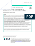 Evaluación de Un Programa de Formación de Mentores para Matronas en Dos Hospitales de Varsovia, Polonia: Un Estudio Descriptivo Cualitativo