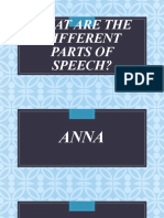 What Are The Different Parts of Speech?